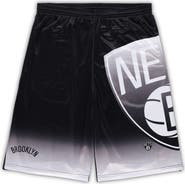 FANATICS Men's Fanatics Branded Black Brooklyn Nets Big & Tall Graphic Shorts