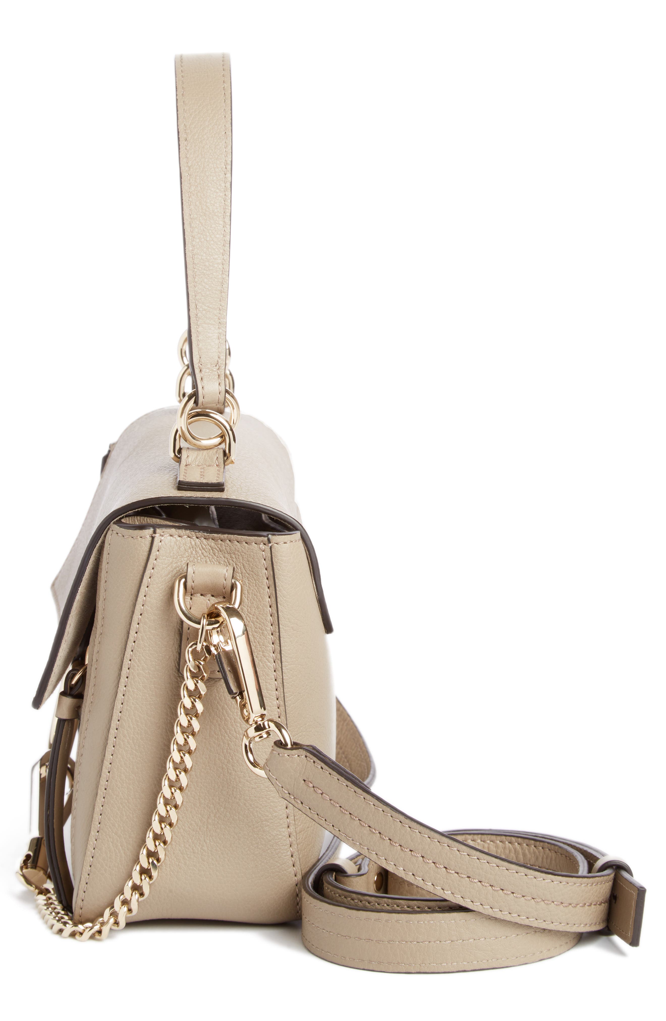 Chloé Mini Faye Day Leather Crossbody Bag, Alternate, color, 