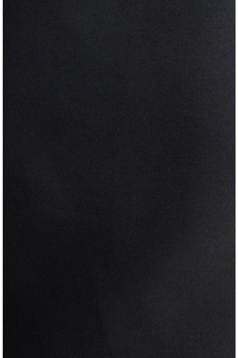 Bustier Wool & Silk Blend Strapless Cocktail Dress, Alternate, color, 1000 BLACK