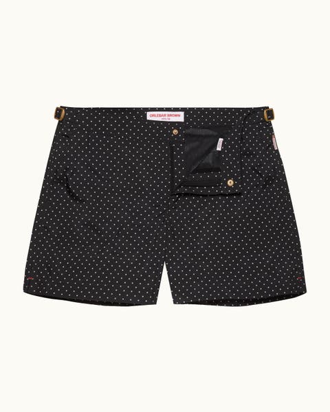 Setter Polka-Dot Tailored-Fit Swim Shorts