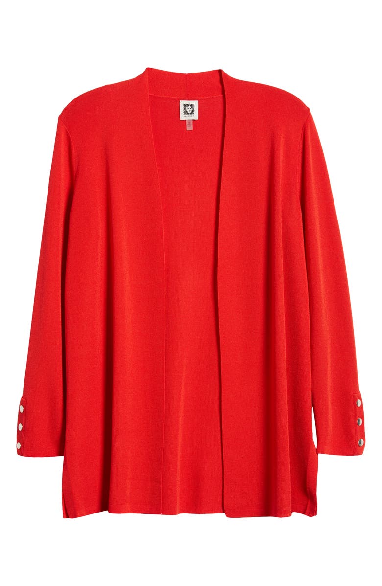 Anne Klein Malibu Open Front Cardigan, Alternate, color,
