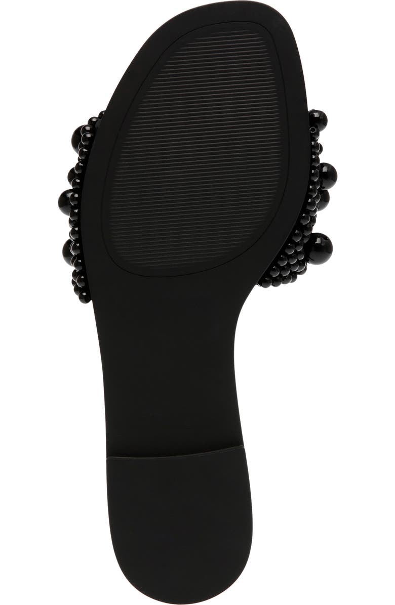 Steve Madden Knicky Imitation Pearl Embellished Slide Sandal, Alternate, color,