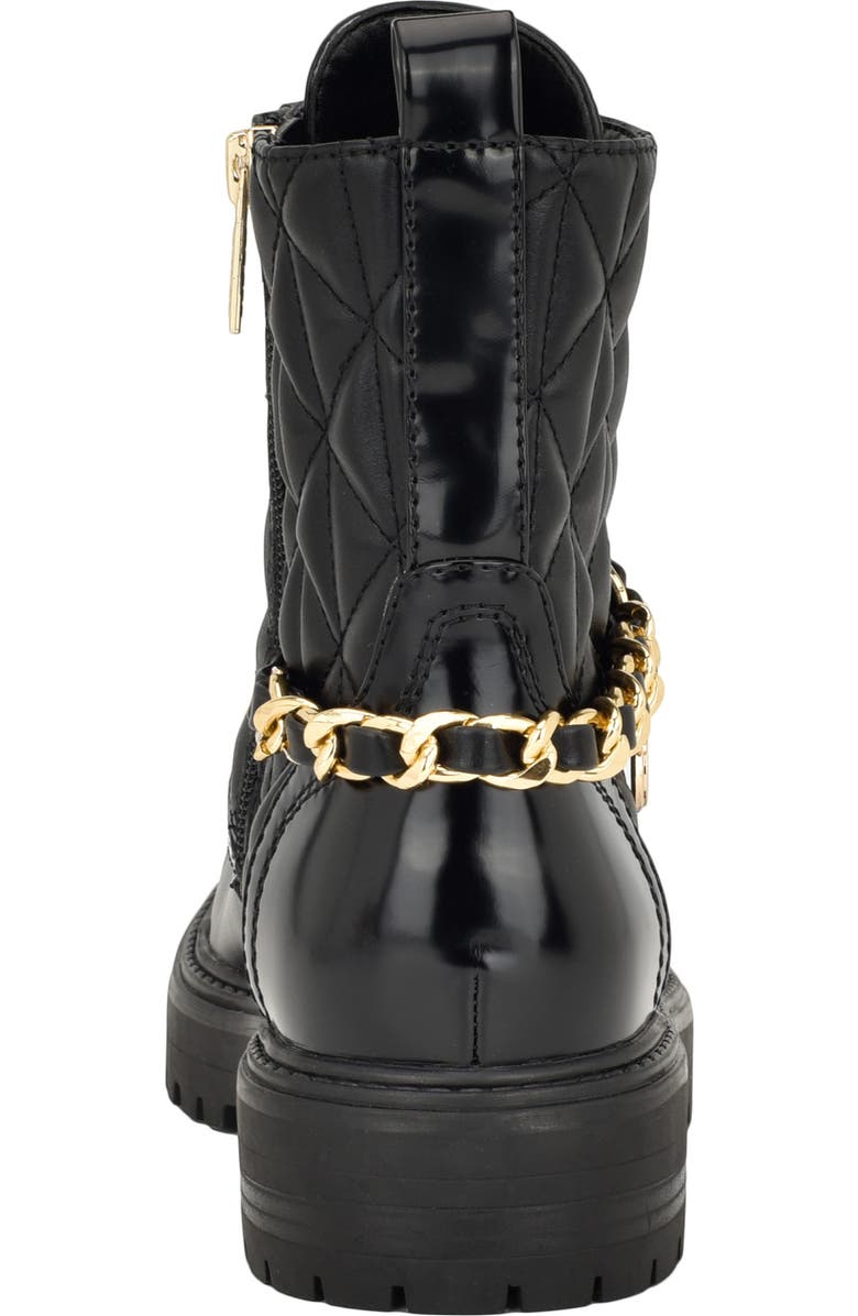GUESS Jellard Quilted Combat Boot, Alternate, color,