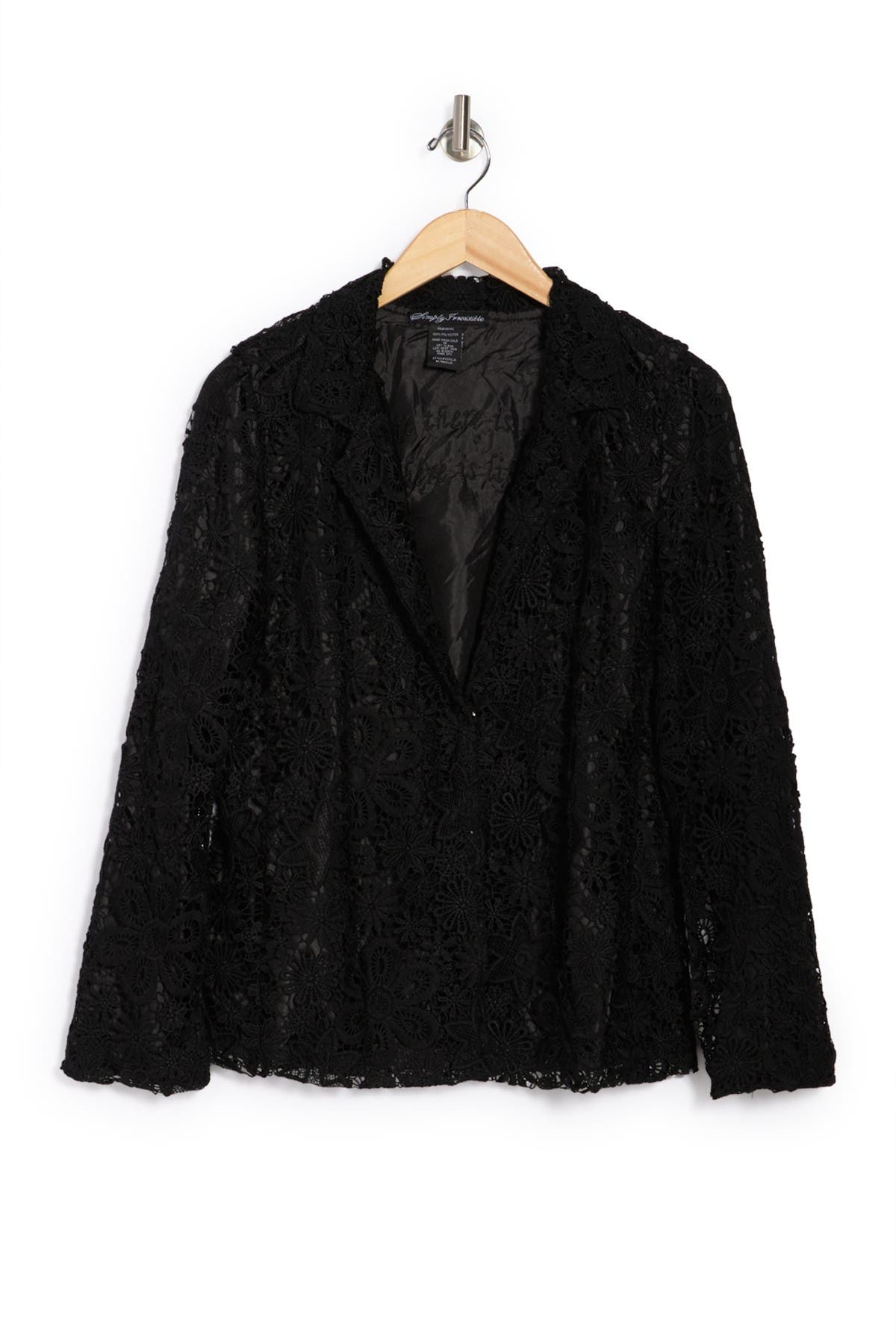 Forgotten Grace Crochet Blazer Jacket (Women) | Nordstromrack