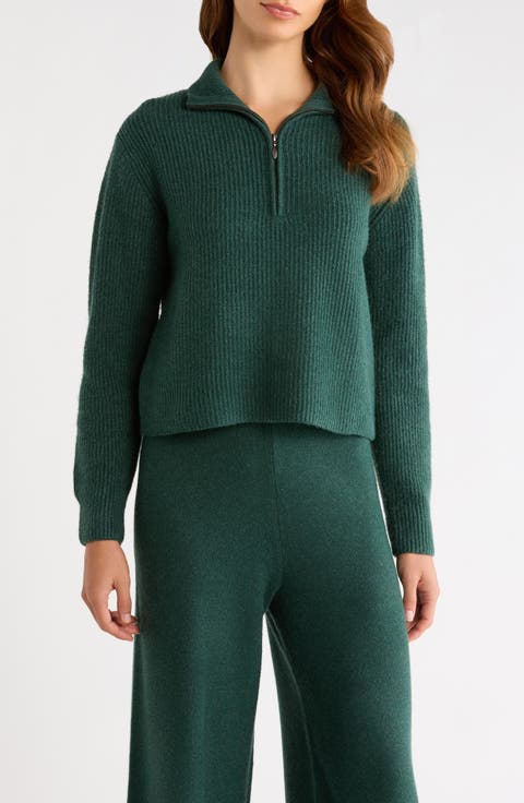 Chalet Quarter Zip Sweater