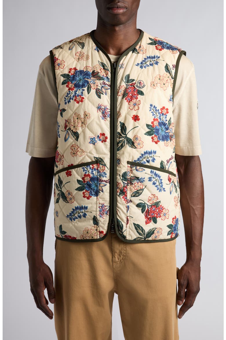 Franqui Reversible Vest, Main, color, CREAM FLORAL