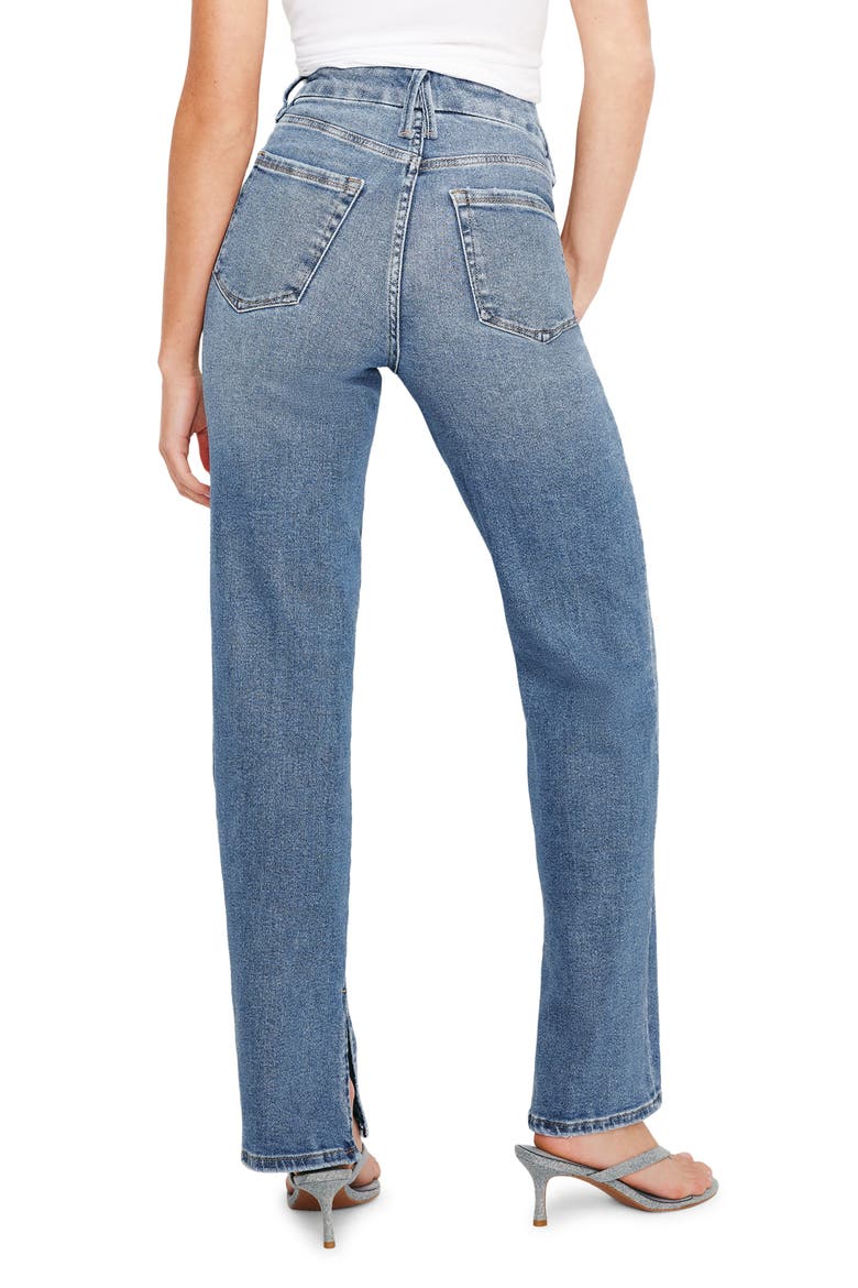 Good Boy High Waist Boyfriend Jeans, Alternate, color, INDIGO