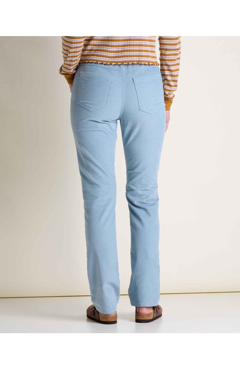 Toad & Co Women's Coaster Cord Slim Pant, Alternate, color, Weathered Blue