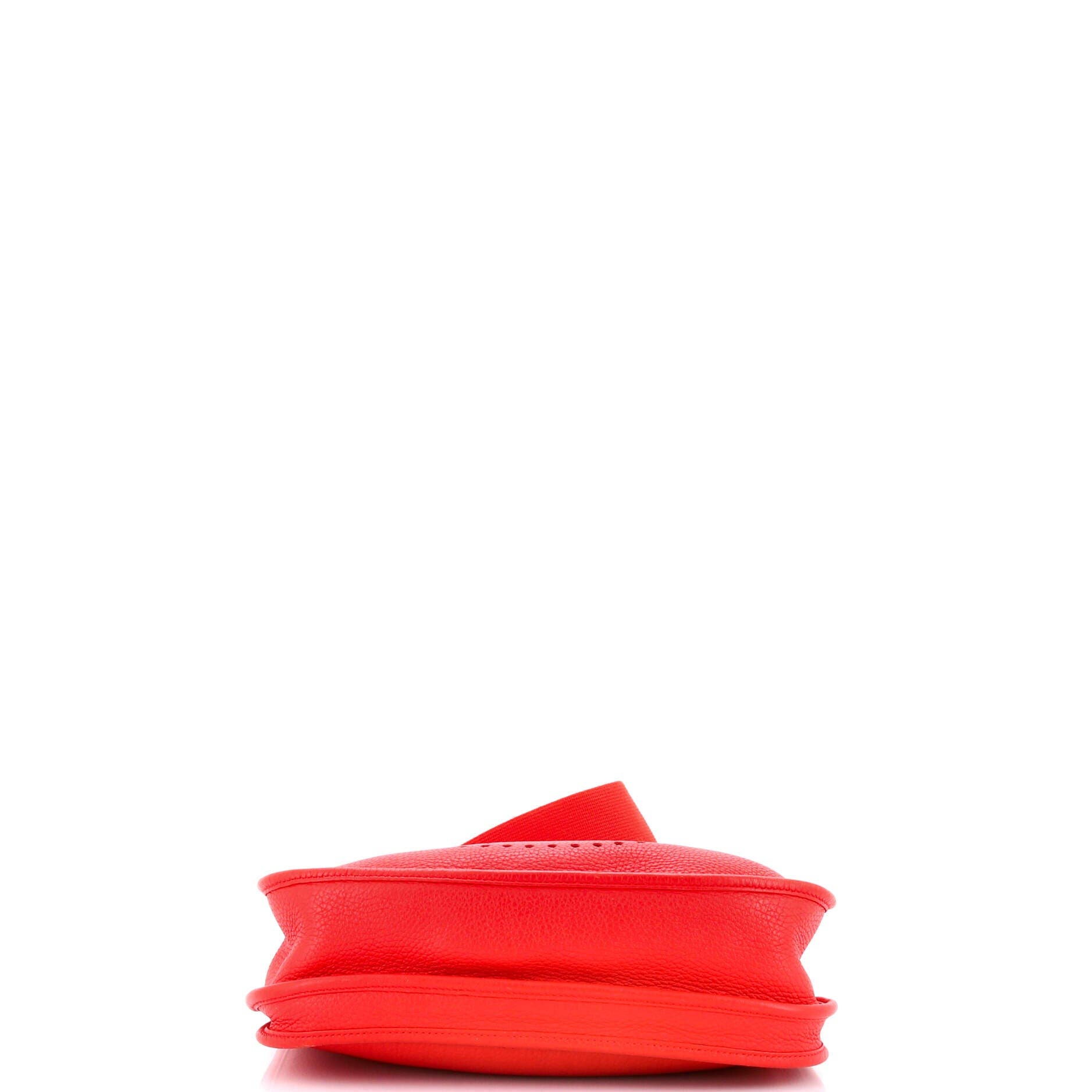 Pre-Owned Hermes Evelyne Bag Gen III Clemence PM, Alternate, color, Rouge De Coeur