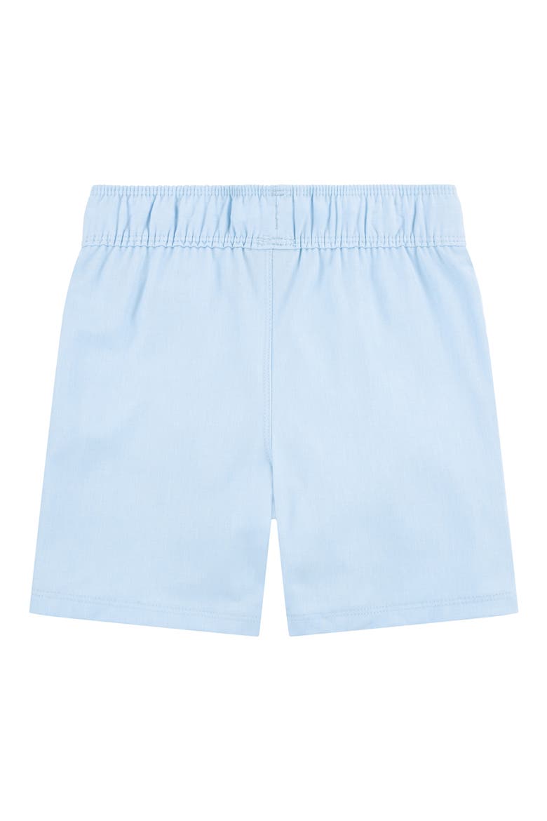 Kids' Stretch Heathered Hybrid Shorts, Alternate, color, BLUE ICE