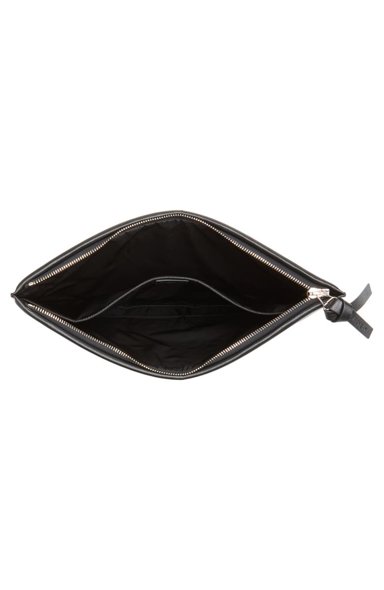 Givenchy Antigona Padded Leather Zip Pouch, Alternate, color,