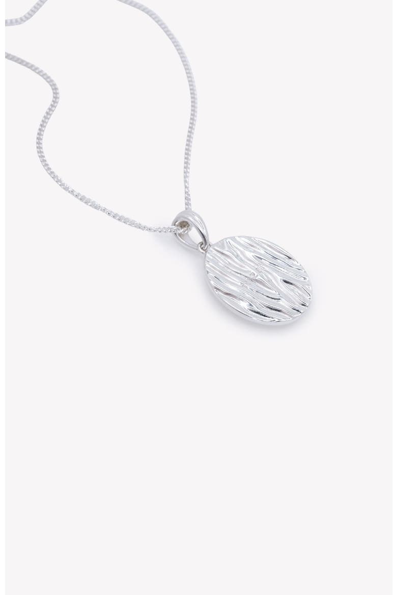 Mother Of Pearl Cross Pendant Necklace, Alternate, color, Sterling Silver