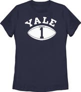 Yale University Women's Yale University Football Number One Graphic T-Shirt