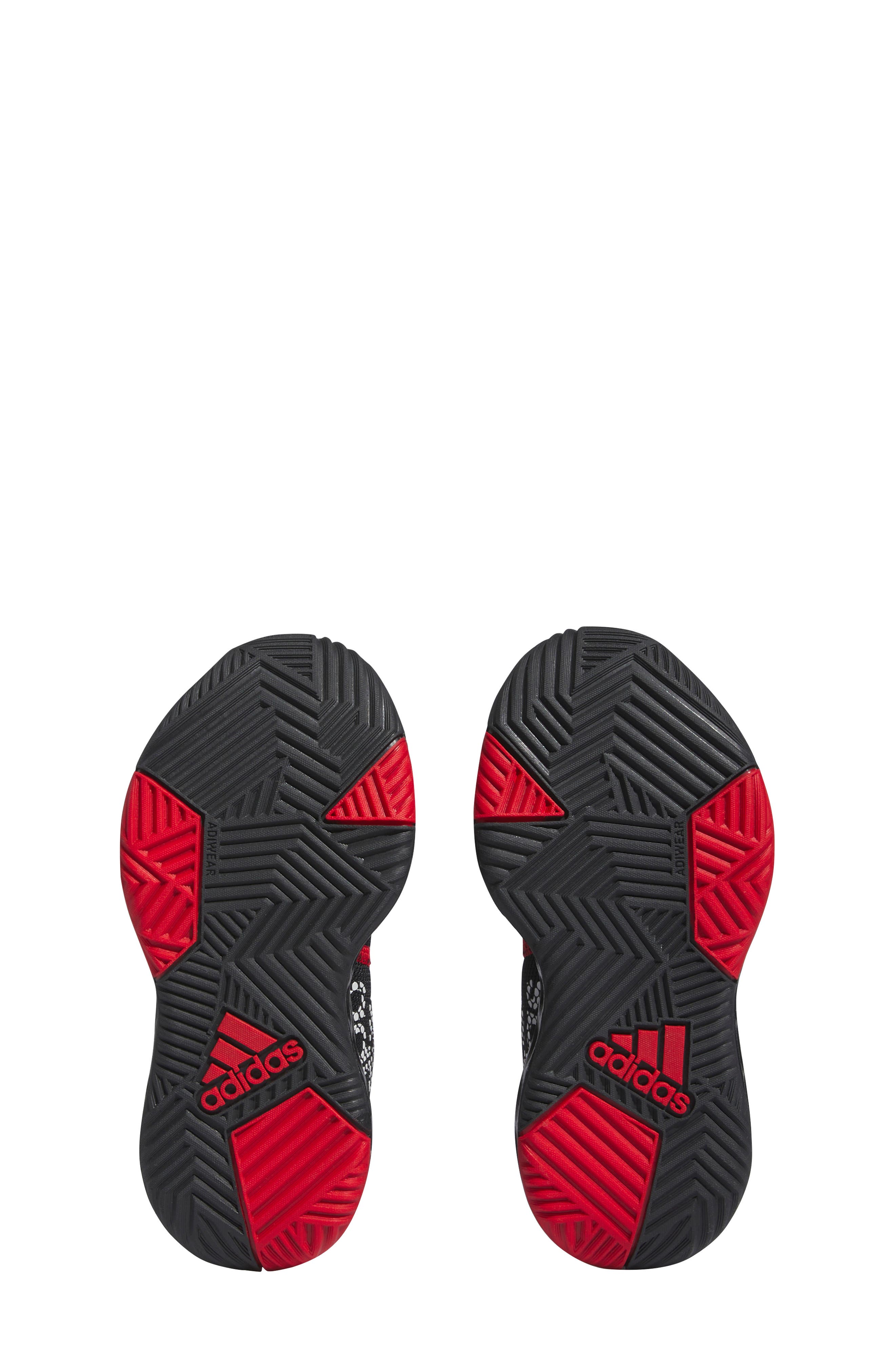 Kids' Own the Game 2.0 Sneaker, Alternate, color, BLACK/ WHITE/ VIVID RED