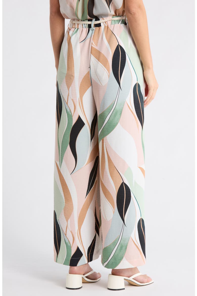 Airflow Floral Wide Leg Pants, Alternate, color, SEAFOAM FLOWING LEAF