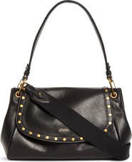 Isabel Marant Chany Studded Leather Shoulder Bag