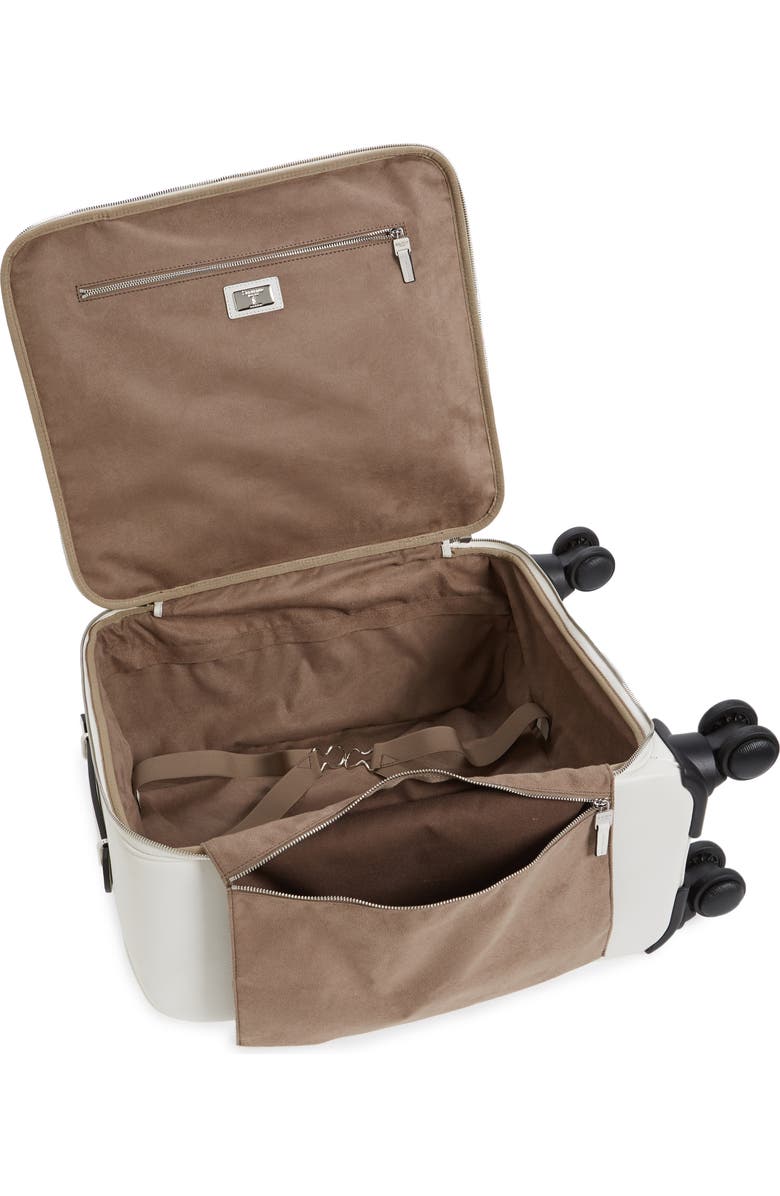 Serapian Milano Trolley Spinner Wheeled Carry-On Suitcase, Alternate, color,