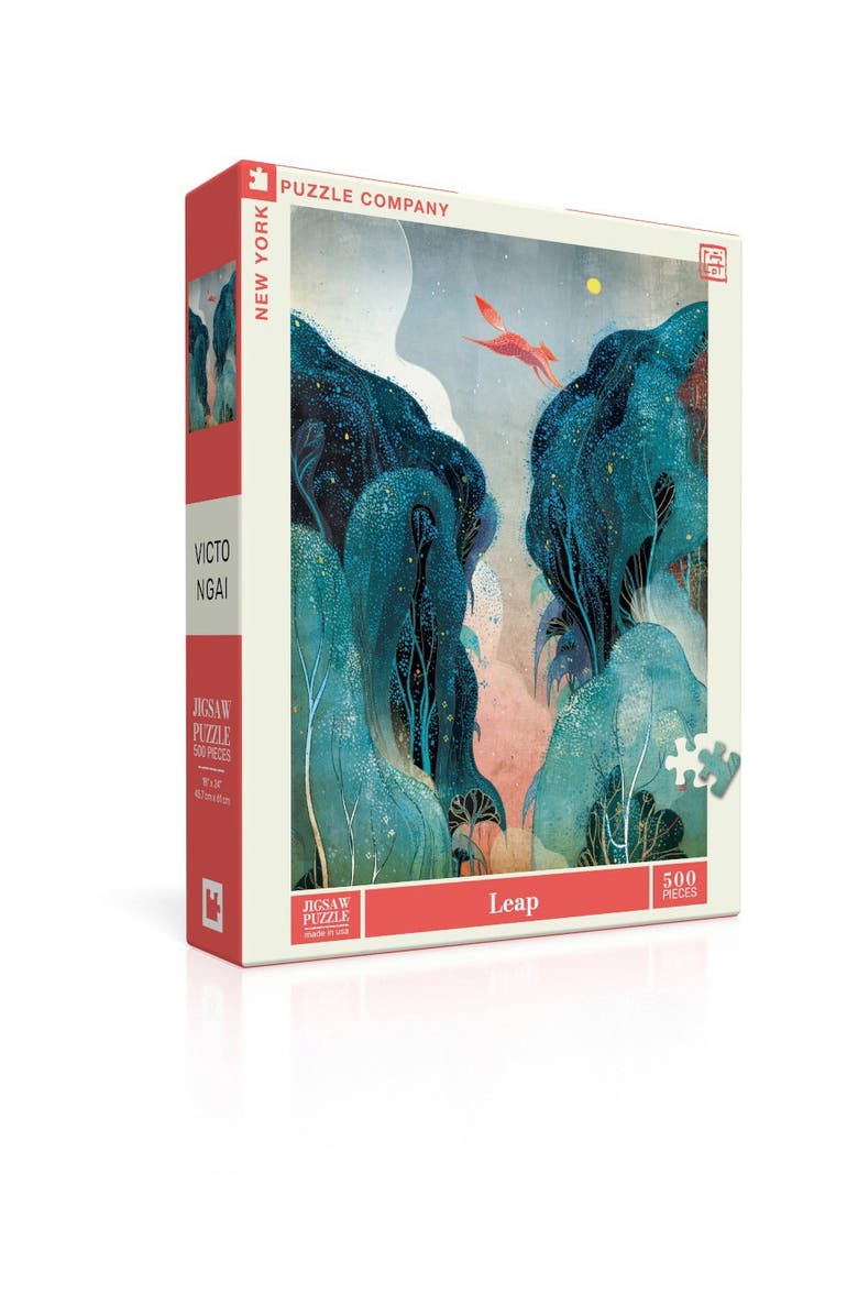 NEW YORK PUZZLE COMPANY Leap 500 Piece Puzzle, Alternate, color, NO COLOR