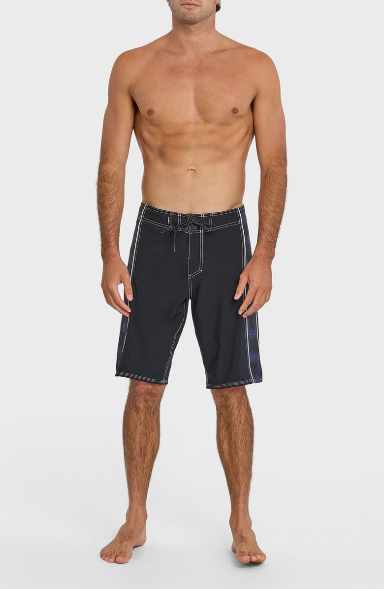 Quiksilver Surfsilk Sway Flight Board Shorts, Alternate, color, Black