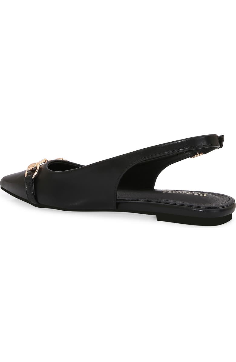 BERNESS Bit Slingback Flat, Alternate, color, Black
