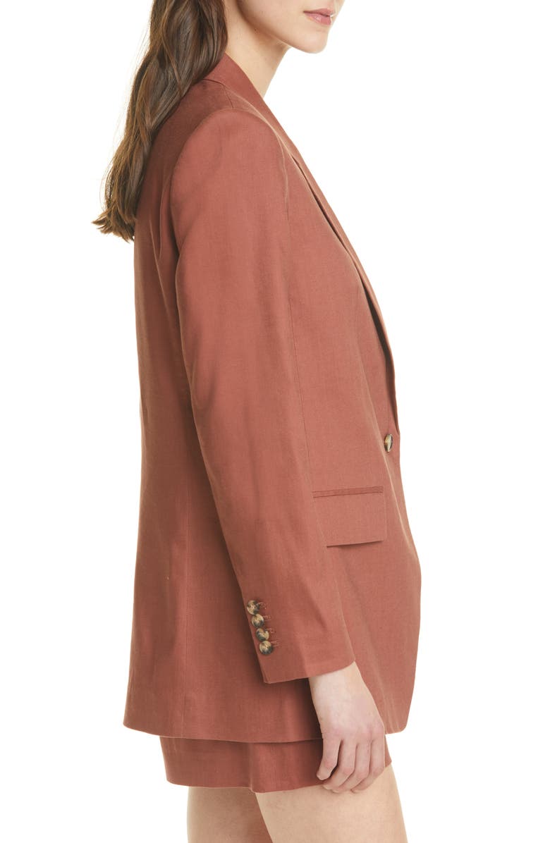 Club Monaco Linen Blend Blazer, Alternate, color, 