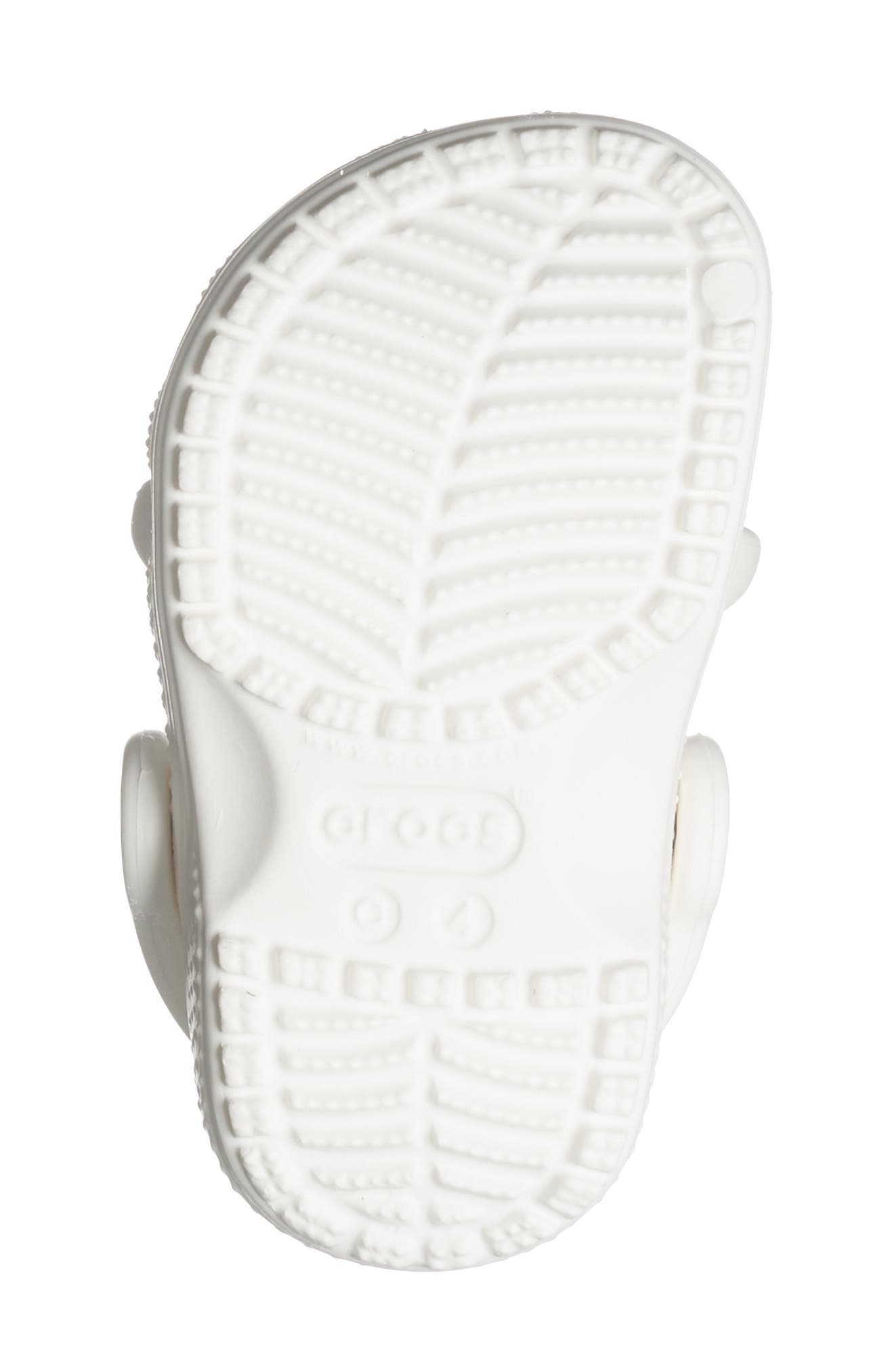 CROCS Kids' Classic I Am Cat Clog, Alternate, color, White/ Pink Tweed