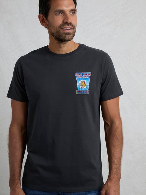 Fin Hof Back Print Artist T-Shirt