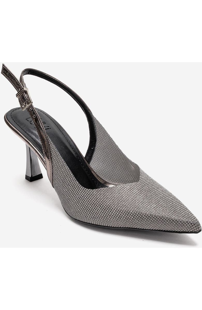 Prologue Shoes Dorata Embellished Stiletto Pump, Alternate, color, Platinum
