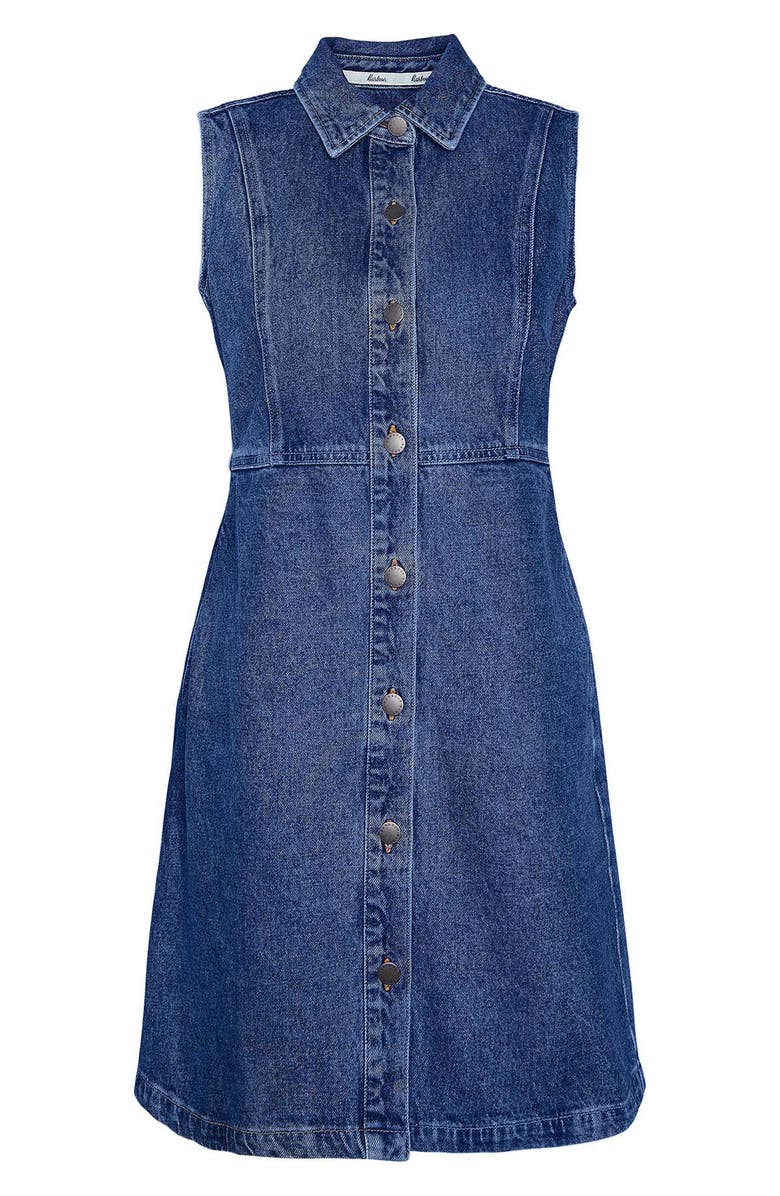 Barbour Molly Sleeveless Denim Dress, Alternate, color, Authentic