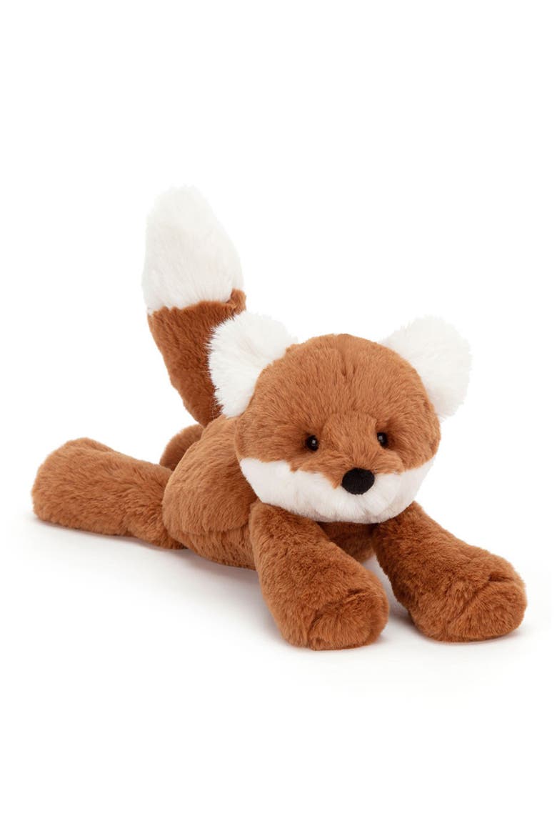 Original Smudge Fox Stuffed Animal, Main, color, BROWN