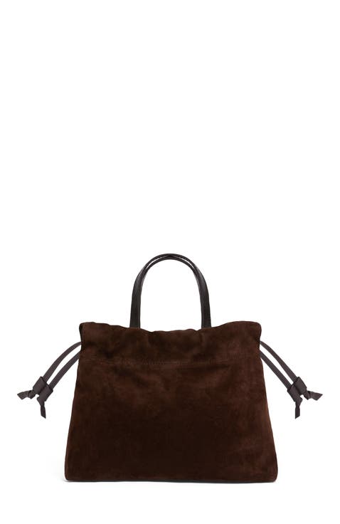 Mini Asisi Convertible Suede Crossbody