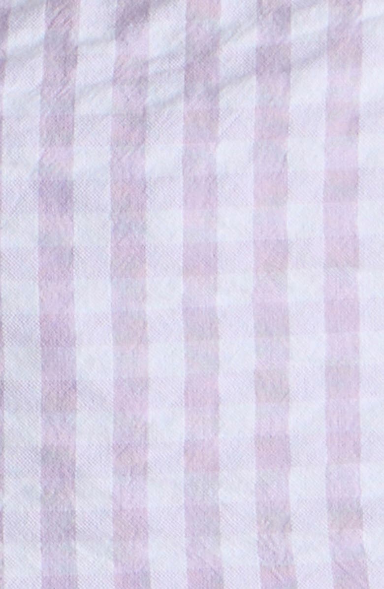 Nordstrom Kids' Seersucker Bow Back Tank, Alternate, color, Purple Secret Mae Gingham