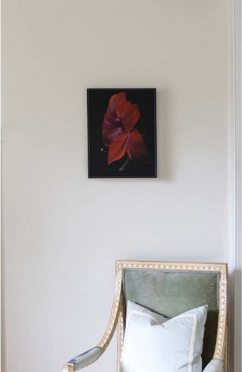 Bond & Grace La Belle Dame by Holly Lowen, 8x10 Art Print, Alternate, color, Red