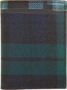 Comme des Garçons Wallets Patchwork Tartan Bifold Wallet