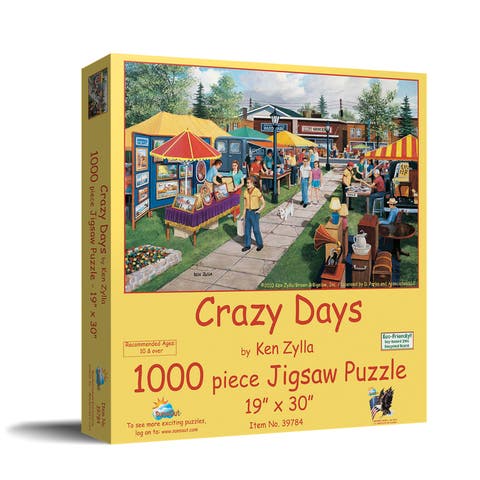 Crzy Days 1000 piece Jigsaw Puzzle for Adults