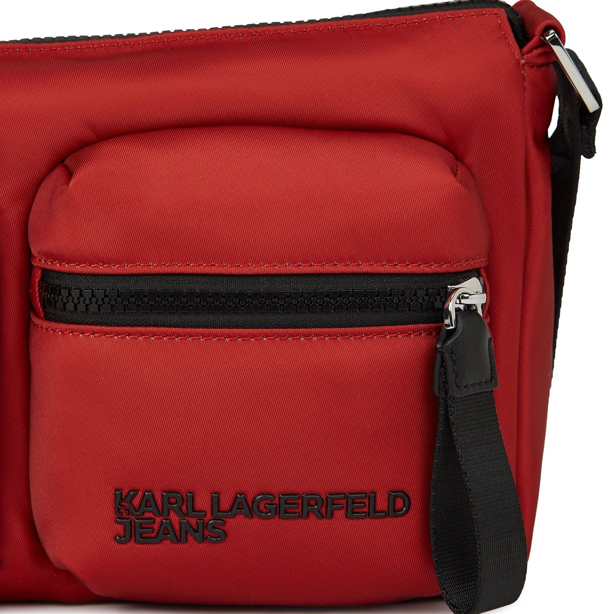 Essential Nylon Crossbody Bag, Alternate, color, Pompeian Red