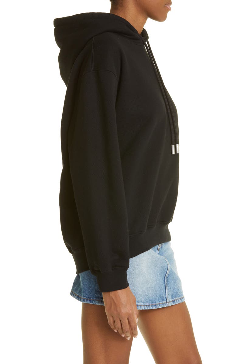 Off-White Regular Fit Diagonal Stripe Graphic Hoodie, Alternate, color,