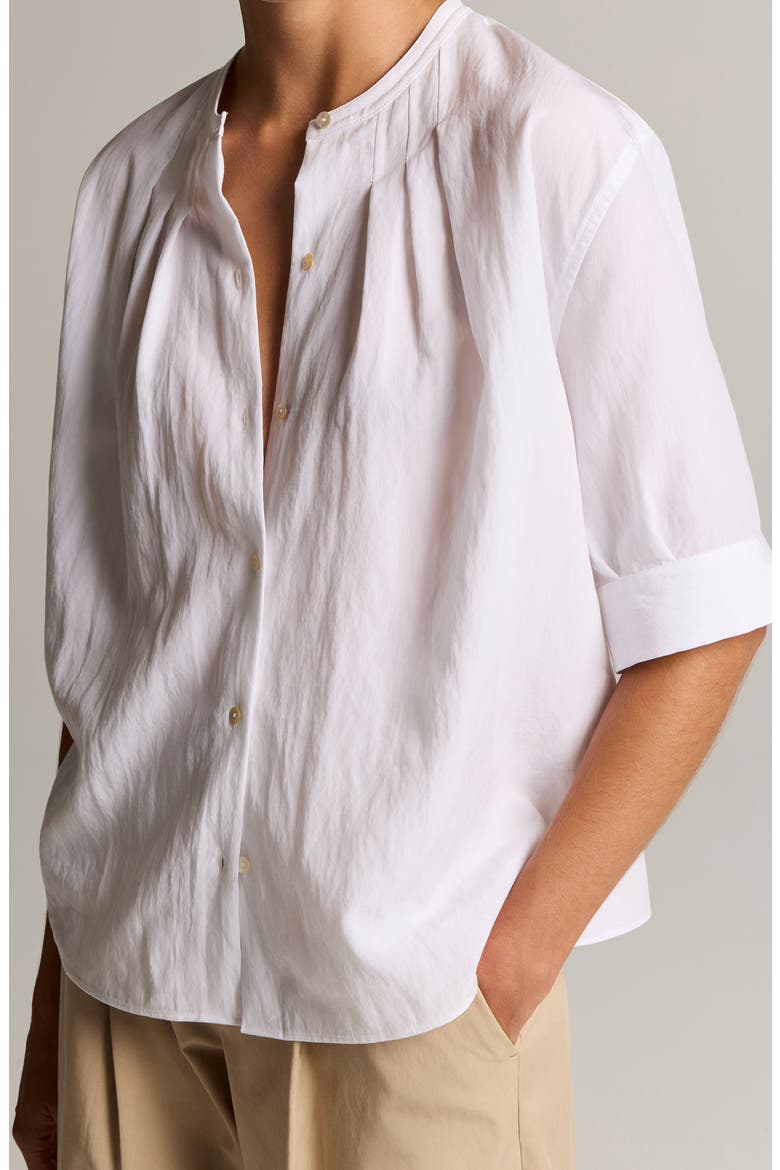 Pleated Top, Alternate, color, OPTIC WHITE
