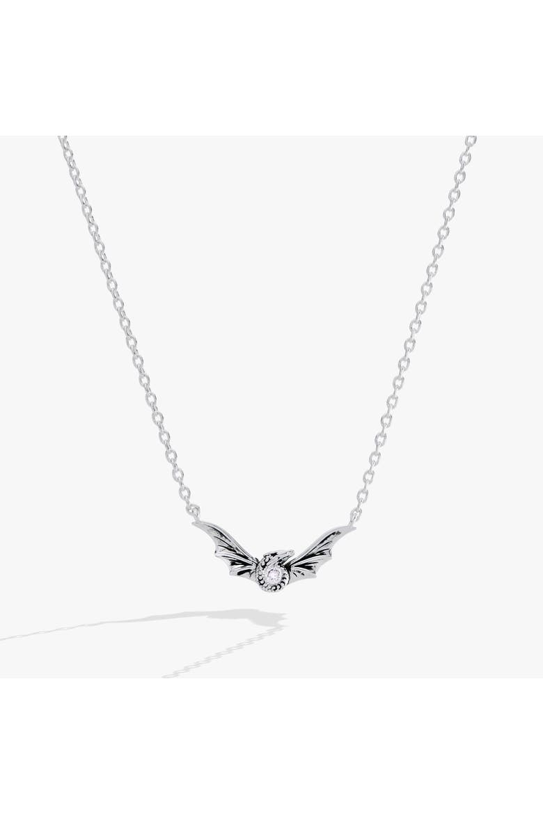 HOUSE OF THE DRAGON Syrax Necklace, Alternate, color, Silver