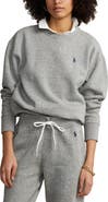Polo Ralph Lauren Logo Embroidery Cotton Blend Sweatshirt