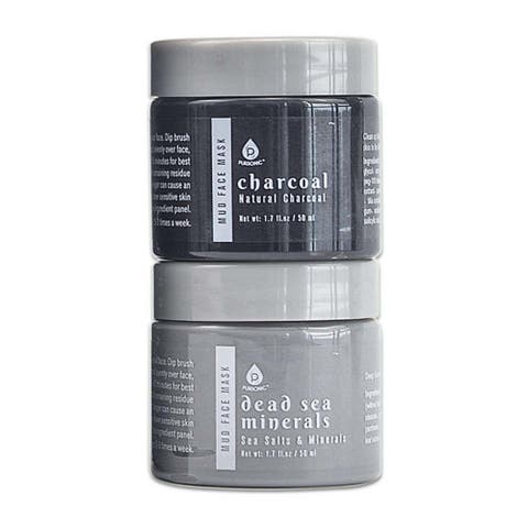 2-Pack Mud Face Mask with Applicator