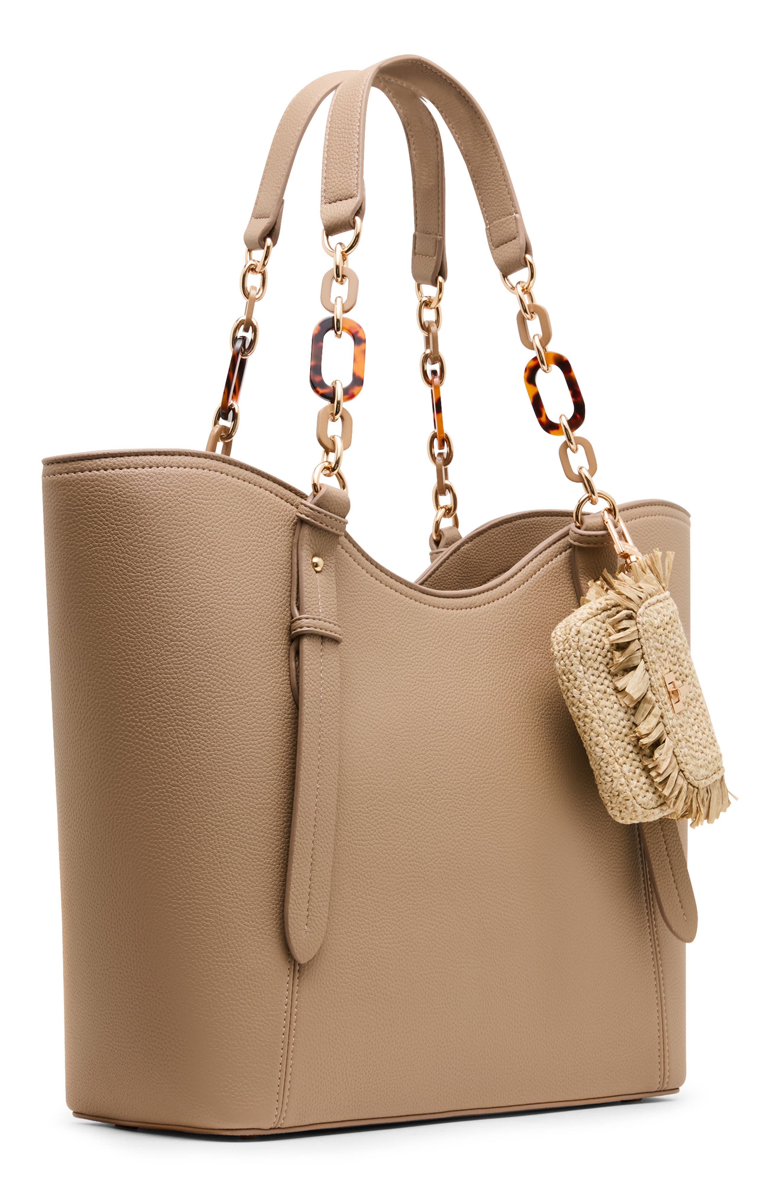 Medium Tote, Alternate, color, TRUFFLE