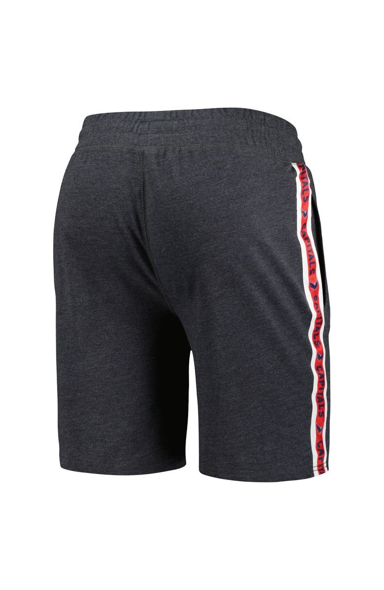 CONCEPTS SPORT Men's Concepts Sport Charcoal Washington Capitals Team Stripe Shorts, Alternate, color, Charcoal