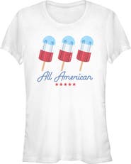 Lost Gods Junior's All American Ice Pops Short Sleeve Graphic T-Shirt
