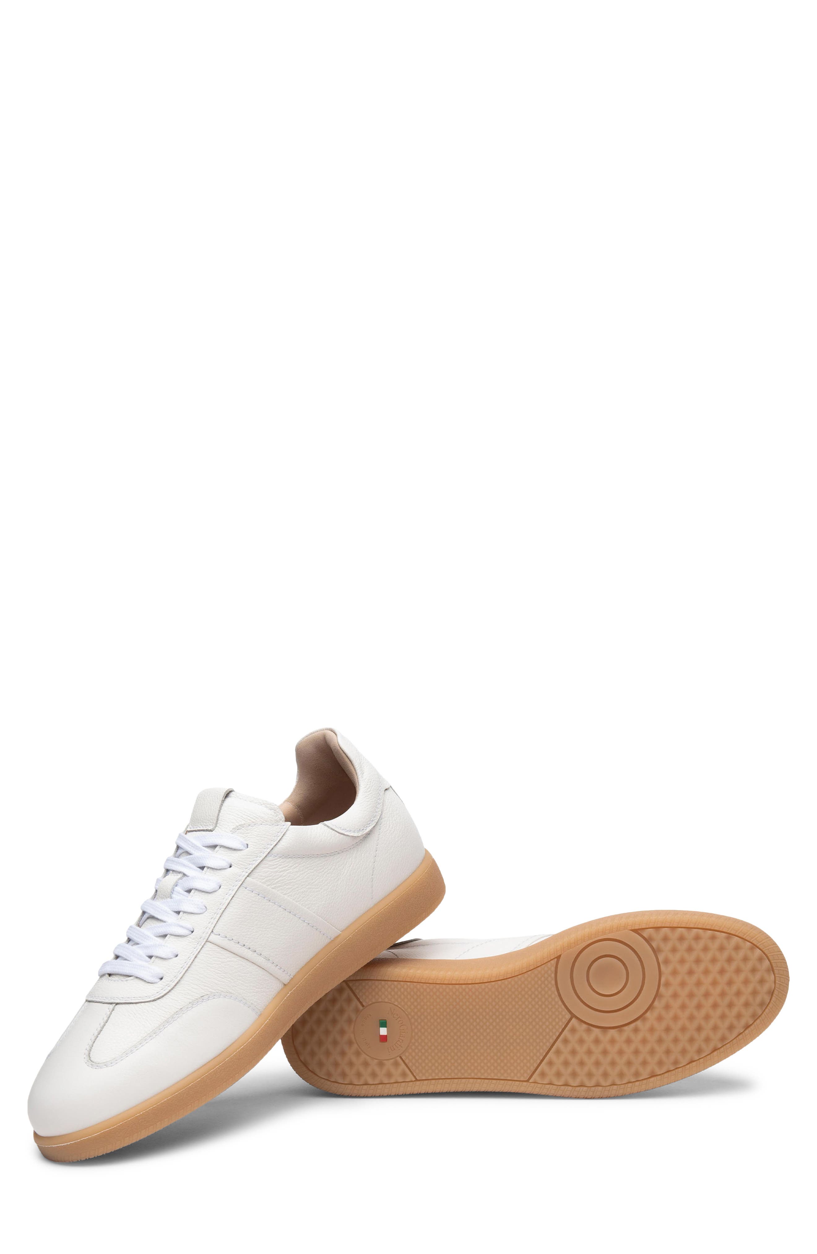 NeroGiardini Low Top Sneaker, Alternate, color, White