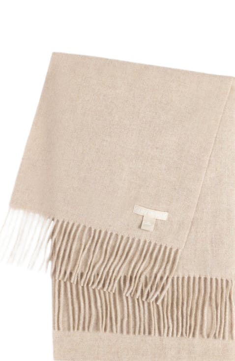 Cashmere Fringed Scarf