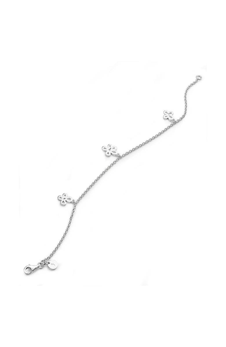 Lucy Quartermaine Open Splash Bracelet, Main, color, Sterling Silver