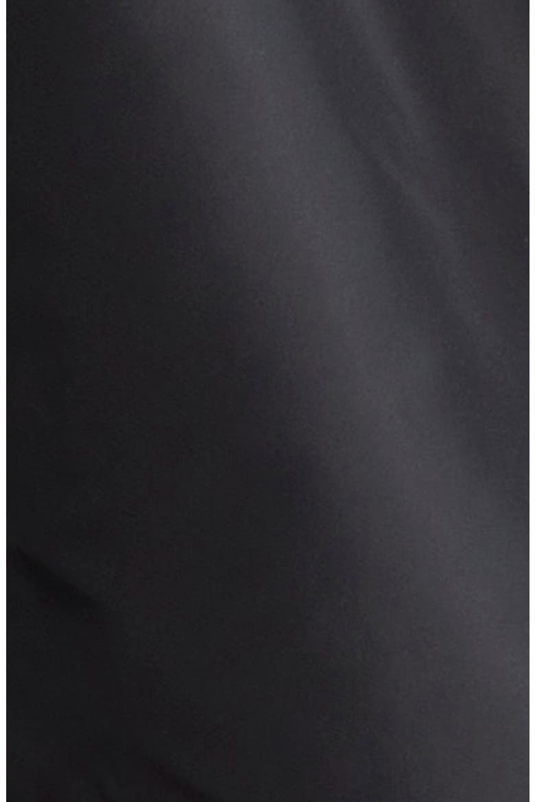 Nylon Twill Bomber Jacket, Alternate, color, BLACK 001