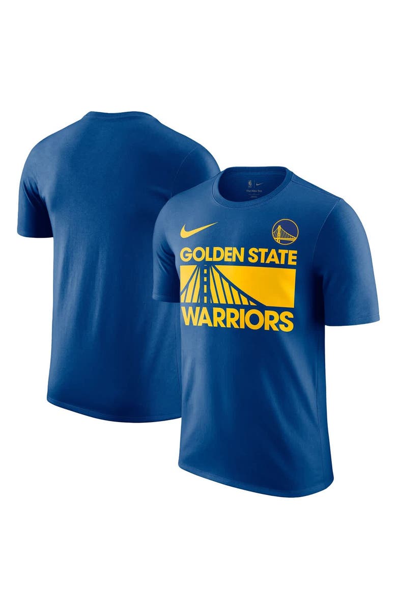 Nike Men's Nike Blue Golden State Warriors Courtside This Is Our Year T-Shirt, Main, color, Blue