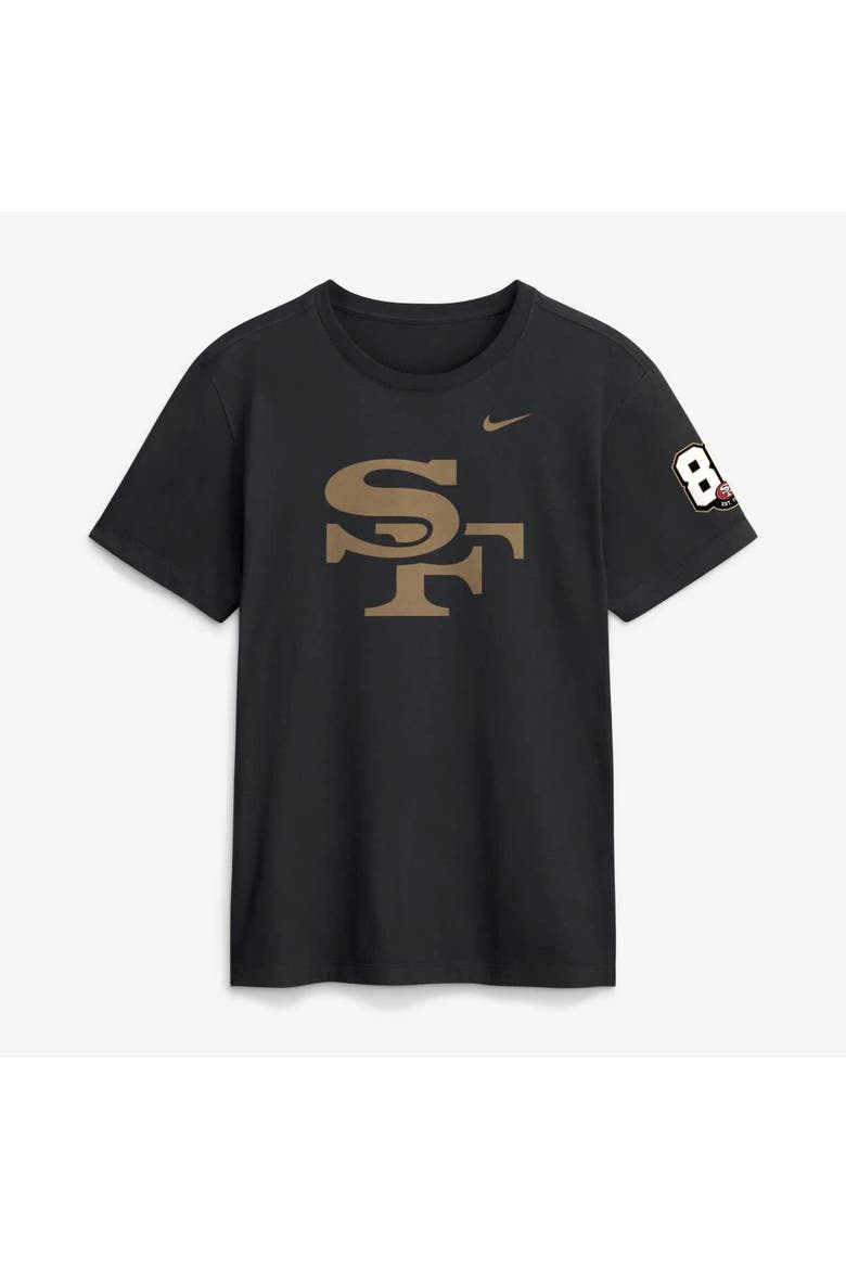 Men's Nike Black San Francisco 49ers 80th Anniversary Third Down Stop T-Shirt, Main, color, Black